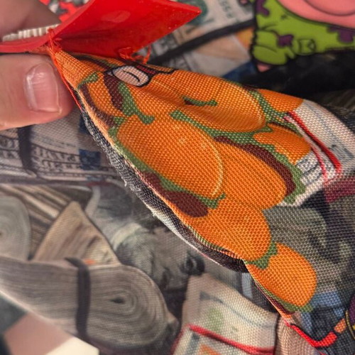 Sprayground x Nickelodeon backpack used, limited edition, red