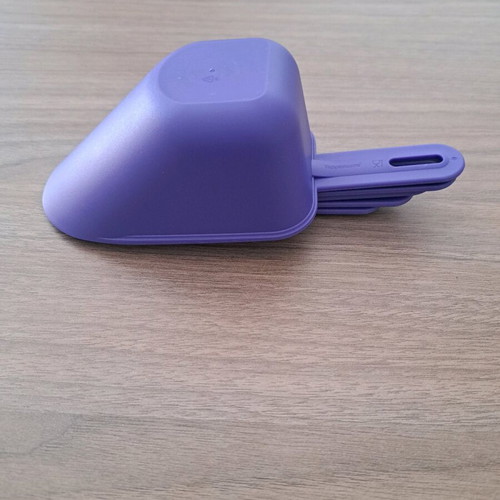 Tupperware scoop set new 5 pieces 50ml-250ml