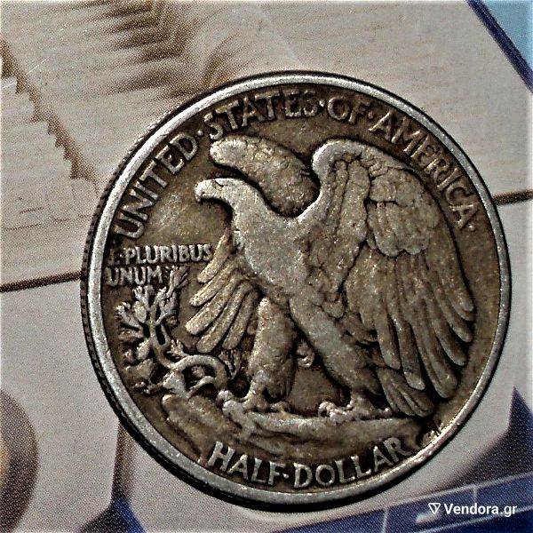 1944 i.p.a ½ dolario,Walking Liberty Half Dollar .##5