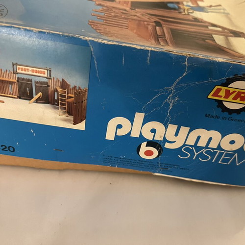 Lyra Playmobil System 3420 Fort Union collectible set like new