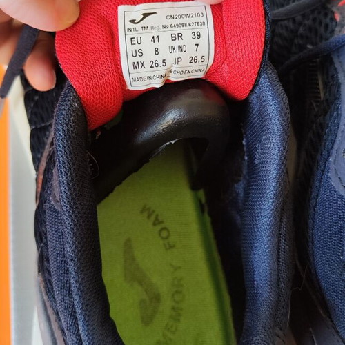 Joma N-200 men's running shoes used, navy blue size 41