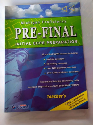 English Book Pre Final like new