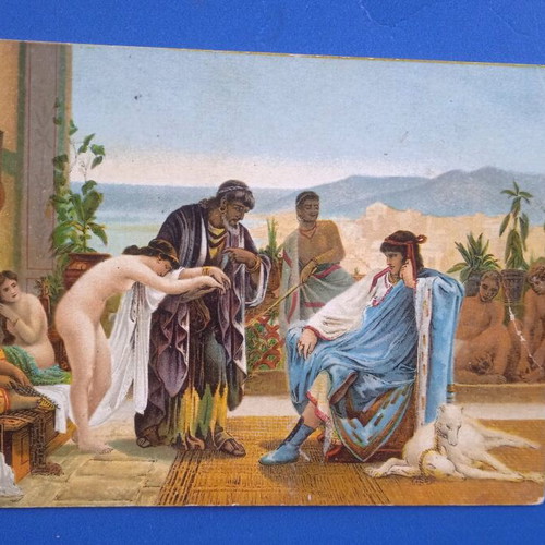 Vintage postcard used, very good condition