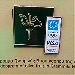  VISA Επίσημο σετ "ATHENS 2004 OLYMPIC GAMES" PIN * Σετ 6  *
