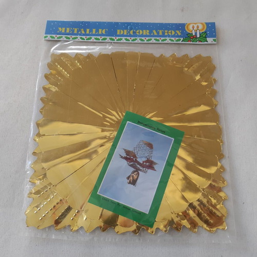 Christmas decorative hanging garland new sealed package