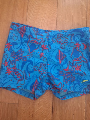Red Fish Speedo Swimwear like new, size 122 cm, age 6