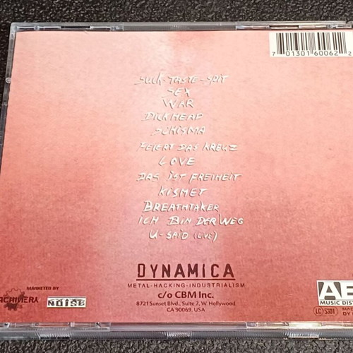 OOMPH! Sperm CD like new, metal