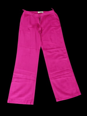 Toi&Moi pink pants used, size M 38 10, linen, fuchsia