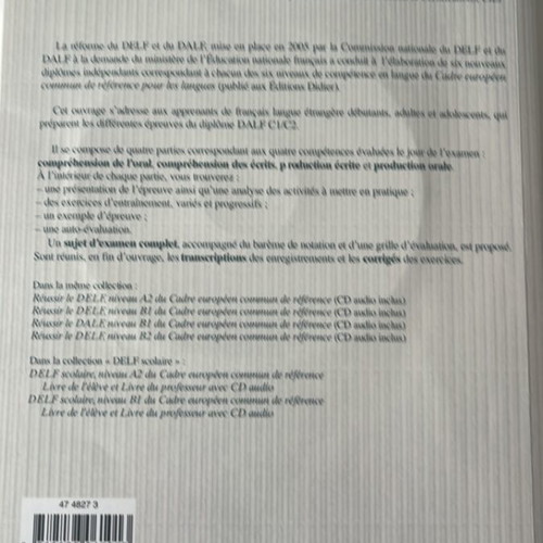 Dalf C1 and C2 French exam guide