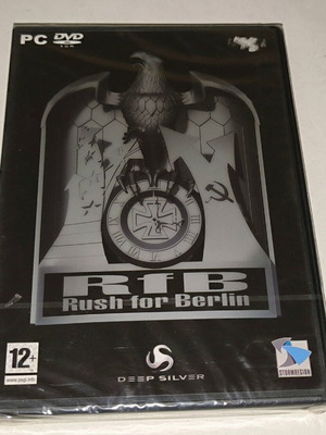 Rush for Berlin PC game new, sealed, strategy