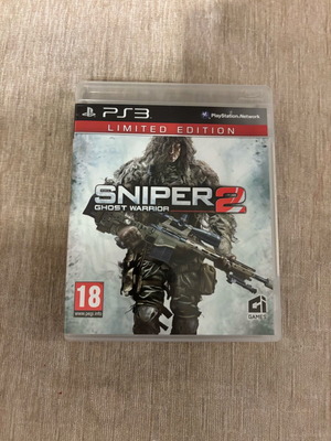 Sniper 2 Ghost Warrior Limited Edition PlayStation 3 used, full English