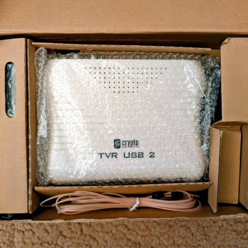 Crypto TVR USB 2 Συσκευή Τηλεόρασης και Ραδιοφώνου σαν καινούργια
