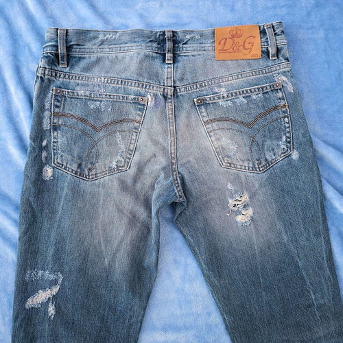 Dolce & Gabbana men's jeans, blue, size S