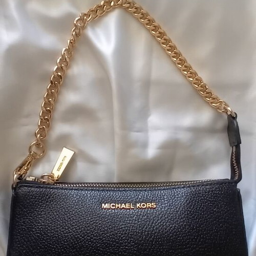 Michael Kors leather handbag, black