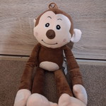 Plush monkey toy