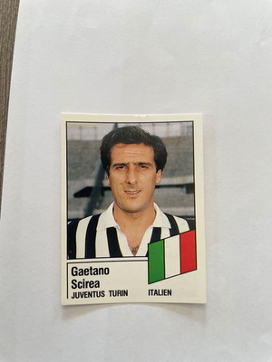 Panini 1987 Scirea συλλεκτικό καινούργιο