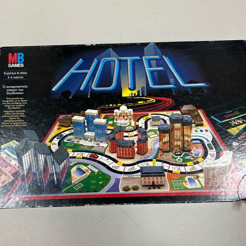 MB GAMES Hotel επιτραπέζιο μεταχειρισμένο σε καλή κατάσταση χωρίς ελλείψεις