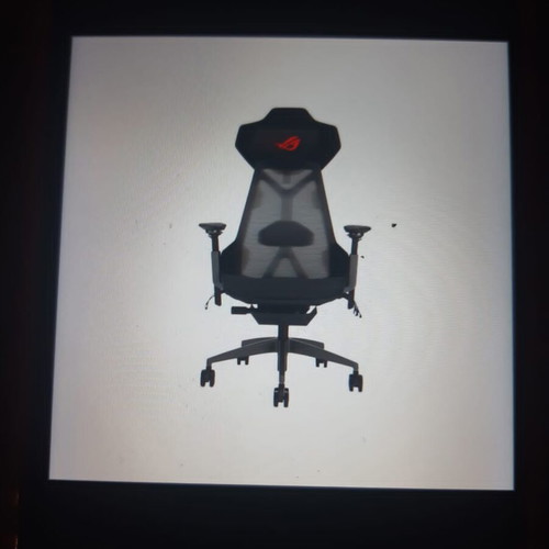 ASUS ROG Destrier Gaming chair black leather new with adjustable arms