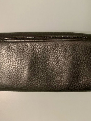 Peterson leather key wallet used, black with 10 hooks