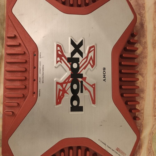 Sony Xplod XM-1502SX car amplifier like new, 760W power