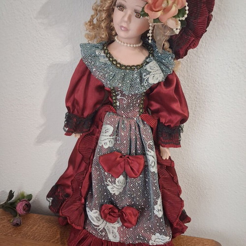 Vintage porcelain doll