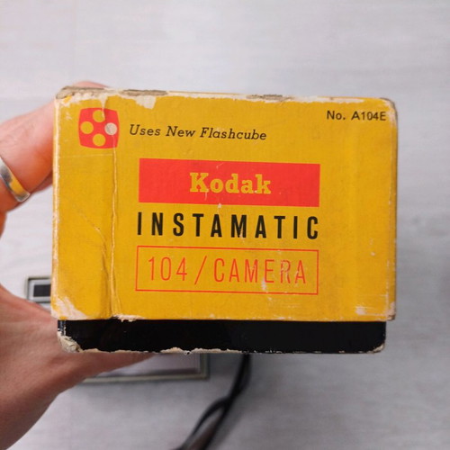 Kodak Instamatic 104 collectible camera used