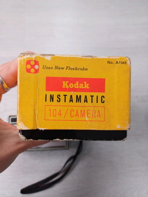 Kodak Instamatic 104 collectible camera used