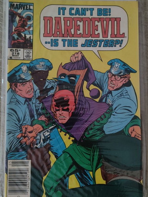 Daredevil #218 Marvel comic book 1985