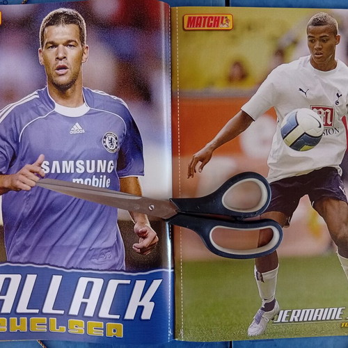 Match Football Magazine Issue 5-11/9/2006 Like New with West Ham Poster
