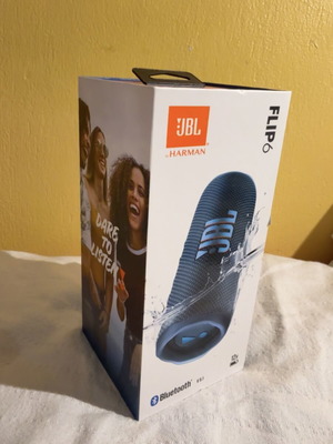 JBL Flip 6 Φορητό Bluetooth ηχείο καινούργιο, μπλε