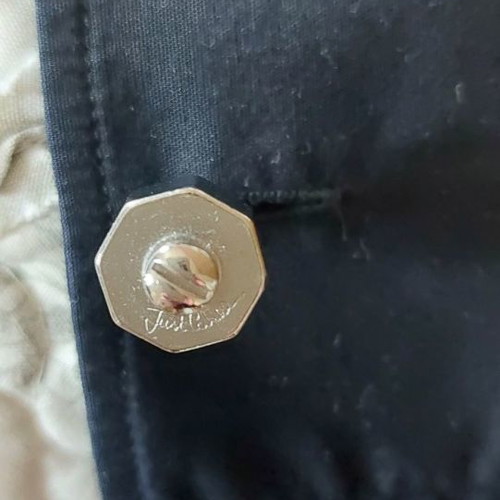 Just Cavalli shirt used, black, with cufflinks, XXL size