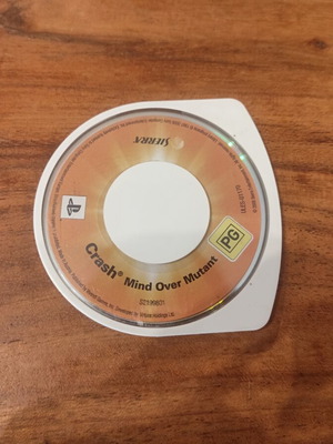 Crash Bandicoot Mind Over Mutant PSP game like new