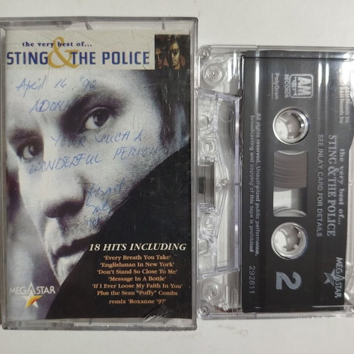 Sting & The Police The Very Best Of cassette used, rock