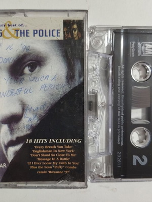 Sting & The Police The Very Best Of cassette used, rock