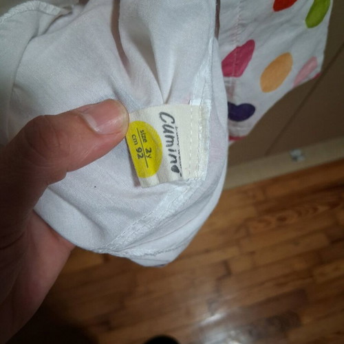 Cumino summer dress for 2-year-old girl, like new