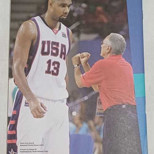 Athens 2004 Olympic Games Official Daily Program Day 07 like new