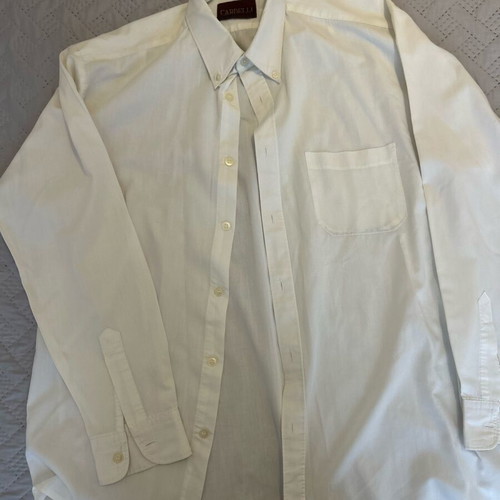 Men's white shirt like new, size M