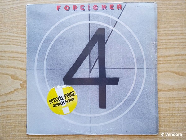  FOREIGNER  - 4 (1981) diskos viniliou Rock