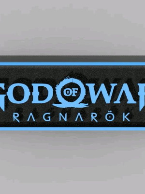3D printed God of War Ragnarök keychain new