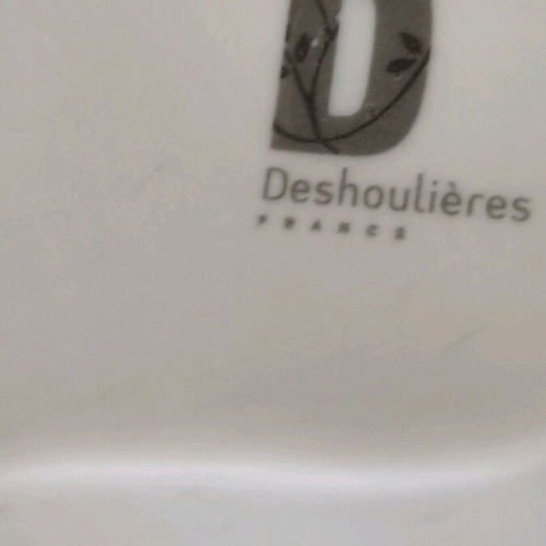 Ornterviera Deshoulieres Limoges France authentic pink pale like new