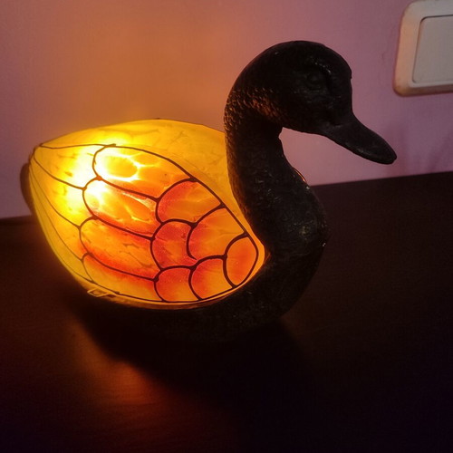 Vintage duck-shaped table lamp like new