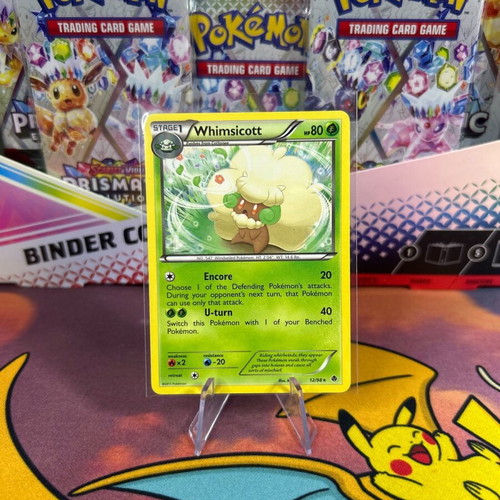 Pokemon card Whimsicott Emerging Powers σπάνια σαν καινούργιο