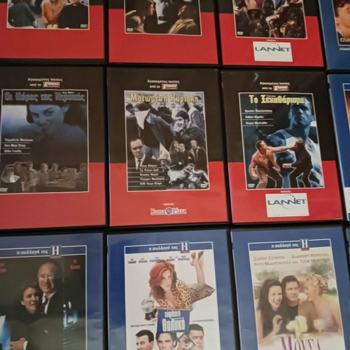 Foreign movies used, pack of 12 DVDs with subtitles