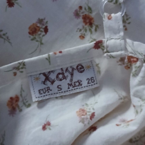 Xdye Dropwaist Summer Floral Dress Size Small Like New