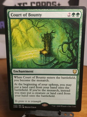 Court of Bounty Magic the Gathering Commander Legends rare