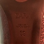  Γόβες Zara 39 τελείως αφόρετες