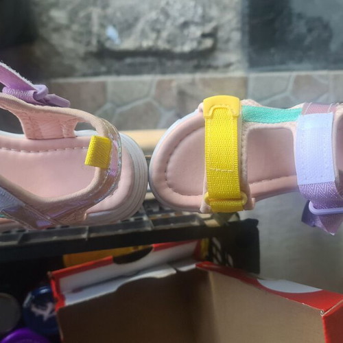Biomecanics children's sandals size 26, multicolored