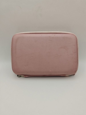 Nintendo 3DS XL case used with visible external wear