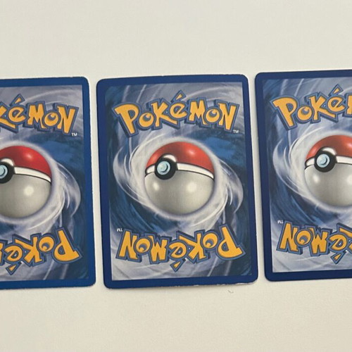 Pokémon cards Ho-oh used, pack of 3