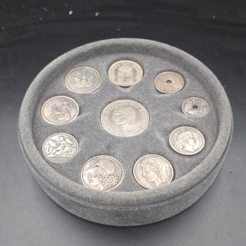 Coins of the Nation used, silver 925 grade